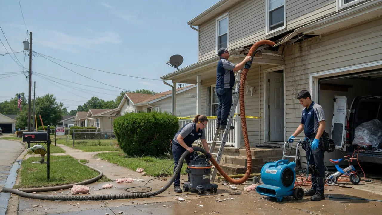 Water Damage Restoration in Long Valley, SD near me